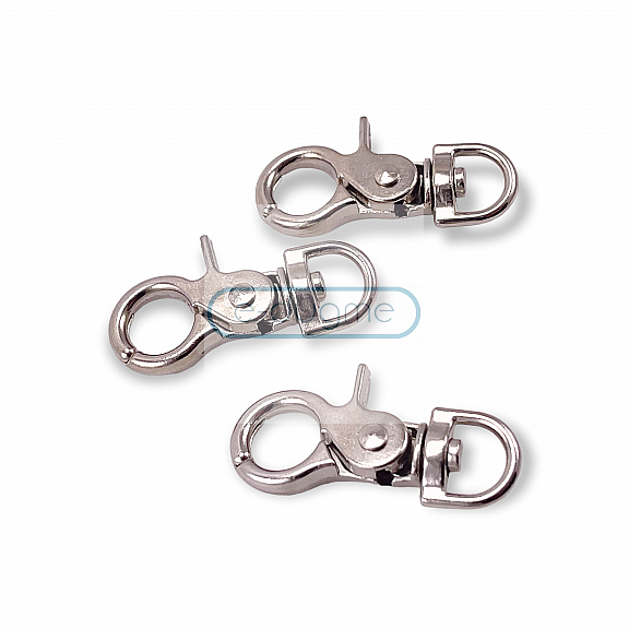 10 mm Metal  Trigger Swivel Snap Hooks - Lobster Claw Clasps  A 522