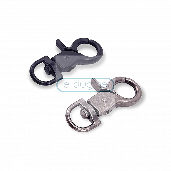 10 mm Metal  Trigger Swivel Snap Hooks - Lobster Claw Clasps  A 522