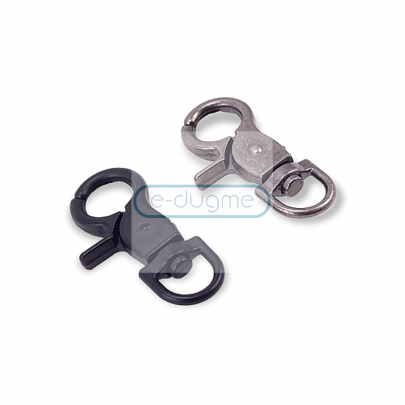 10 mm Metal  Trigger Swivel Snap Hooks - Lobster Claw Clasps  A 522