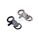 10 mm Metal  Trigger Swivel Snap Hooks - Lobster Claw Clasps  A 522