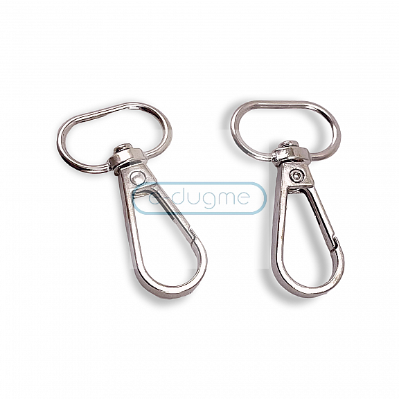 10 mm Almond Hook Snap Hook - Metal Lobster Claw Clasps  A 548