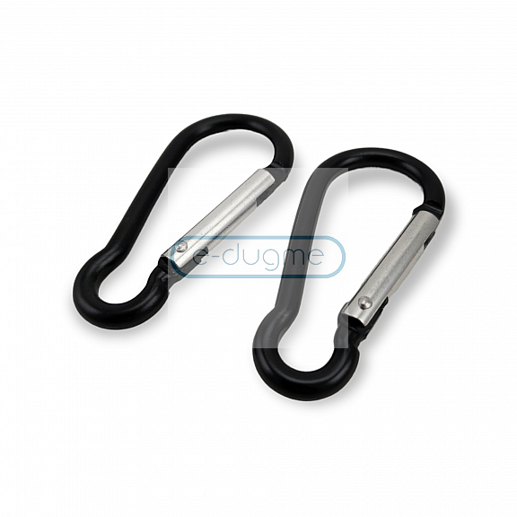 4 cm Aluminum Carabiner D Shaped Buckle Key Chain Clip Camping D-ring Carabiners A 565