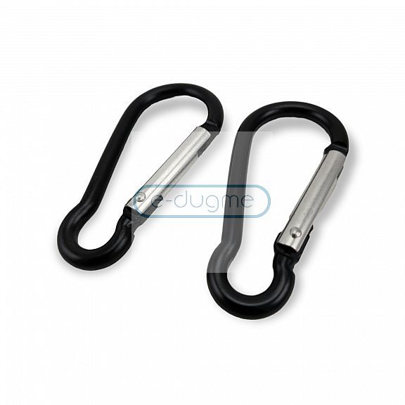 4 cm Aluminum Carabiner D Shaped Buckle Key Chain Clip Camping D-ring Carabiners A 565