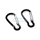 5 cm Aluminum Carabiner D Shaped Buckle Key Chain Clip Camping D-ring Carabiners A 566