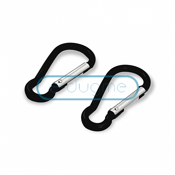 5,5 cm Aluminum Carabiner Key Chain Clip Camping A 567