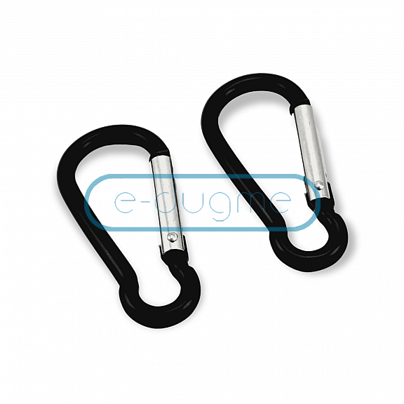 5,5 cm Aluminum Carabiner Key Chain Clip Camping A 567