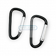 5 cm Aluminum Carabiner D Shaped Buckle Key Chain Clip Camping D-ring Carabiners A 570