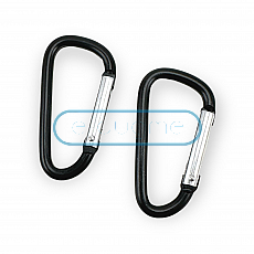 5 cm Aluminum Carabiner D Shaped Buckle Key Chain Clip Camping D-ring Carabiners A 570