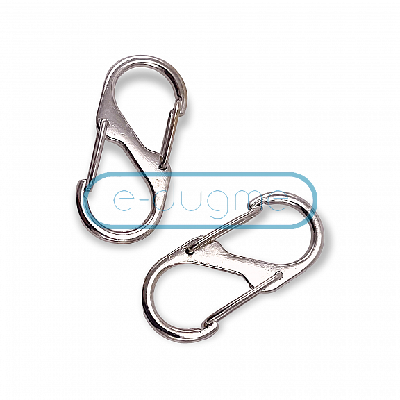 10 mm Almond Hook Snap Hook - Metal Lobster Claw Clasps  A 548