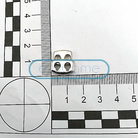 Metal Stopper Two Hole 4 mm Hole Diameter Stopper Model - Top Press CGT004500