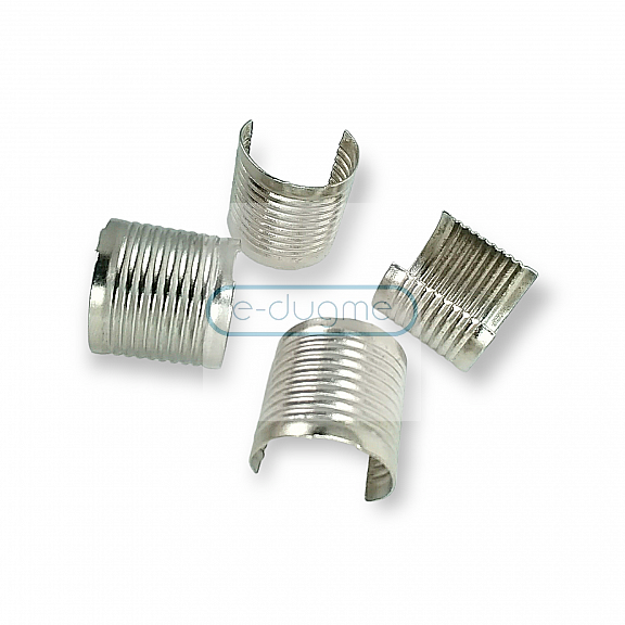 Cord End Metal Clamping Width 18 mm Diameter 18 mm T0013B