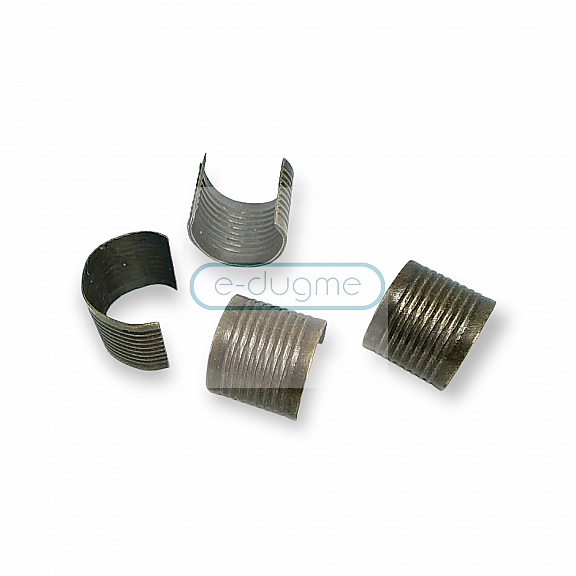 Cord End Metal Clamping Width 18 mm Diameter 18 mm T0013B