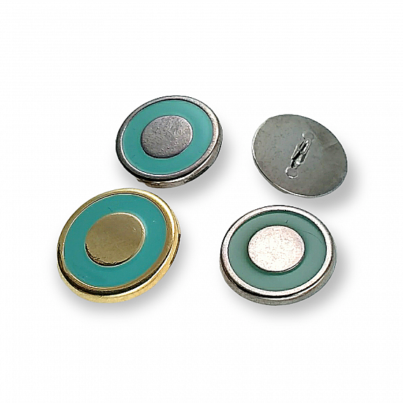 Enameled Shank Button for Jackets and Coats 25 mm 40 L E 1086