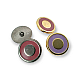 Enameled Shank Button for Jackets and Coats 25 mm 40 L E 1086