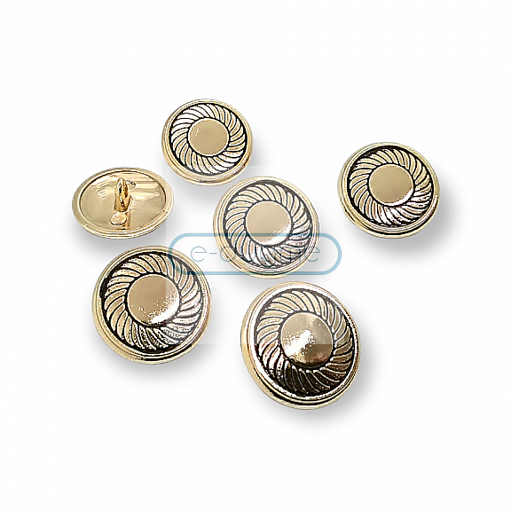 Button Set 6 Pieces Jacket Blazer Coat Buttons 20 mm - 32 L E 117 SET6