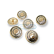 Button Set 6 Pieces Jacket Blazer Coat Buttons 20 mm - 32 L E 117 SET6