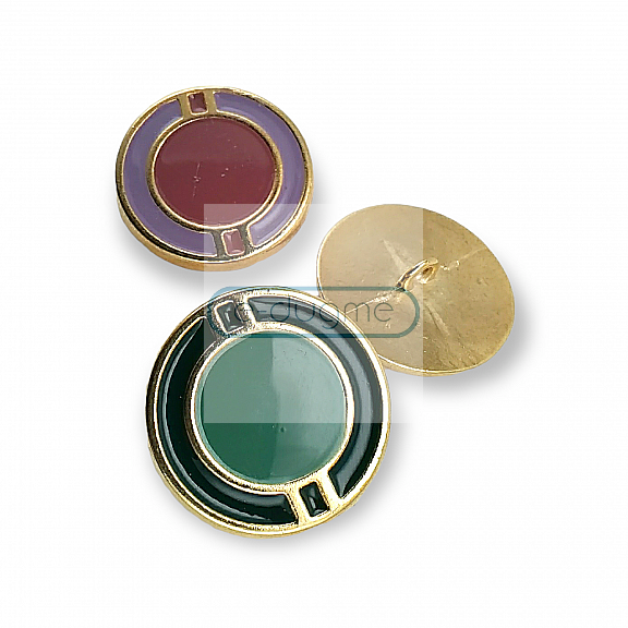 Enamel Shank Jacket Button- 28mm 44 L E 1290