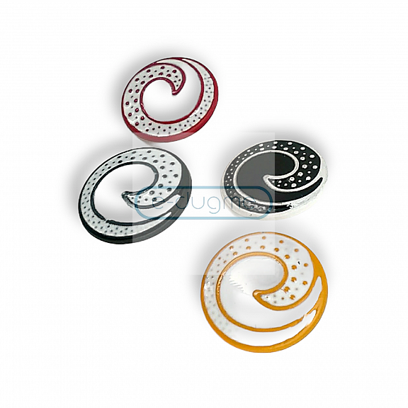 22 mm - 34 Enamel Coat , Jackets and Cardigan Button E 1679 MN