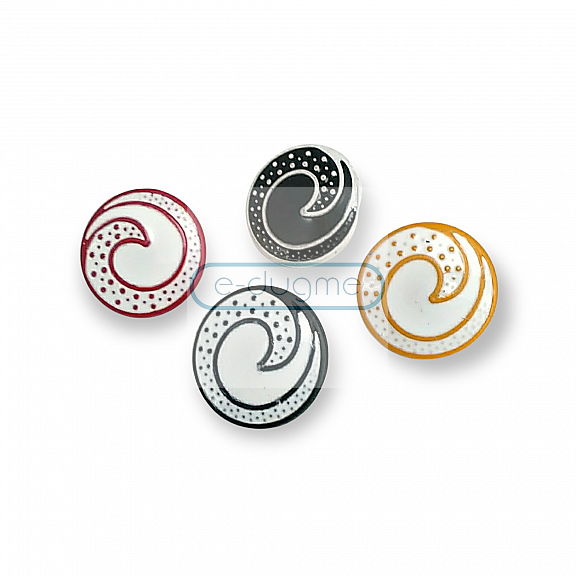 22 mm - 34 Enamel Coat , Jackets and Cardigan Button E 1679 MN