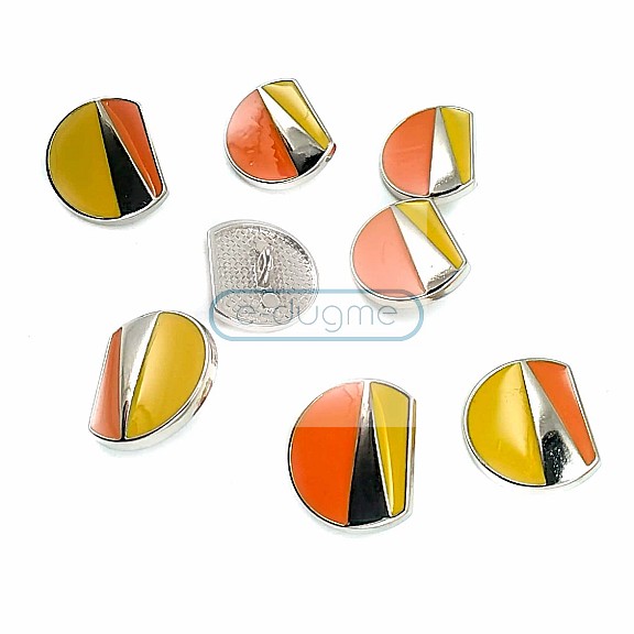 20 mm - 32 L Jacket and Coat Enamel Buttons Set of 8 pcs E 2196 SET V2