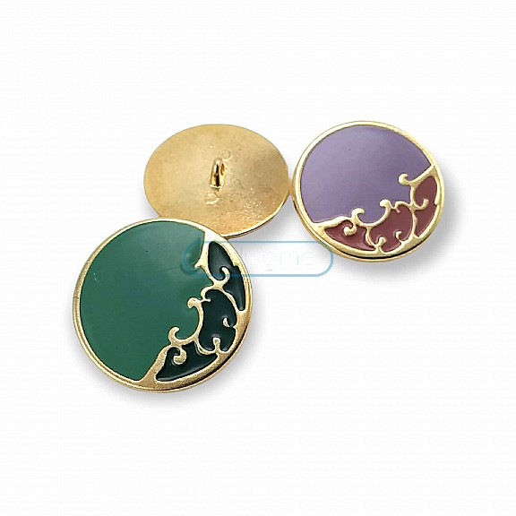 Enamel Shank Button - Coat and Jacket Button 34 mm - 54 L E 776