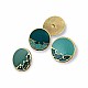 Enamel Shank Button - Coat and Jacket Button 34 mm - 54 L E 776