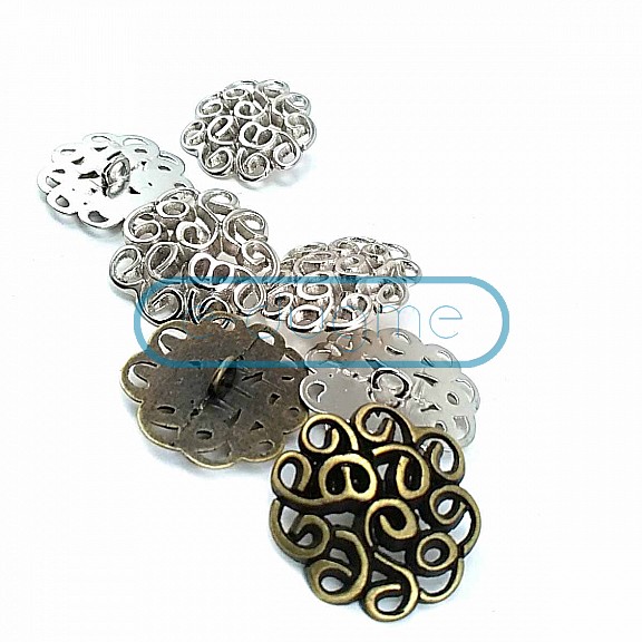 Shank Buttons Decorative Patterned Coat Jackets Outdoor Wear 25 mm - 43 L E 832