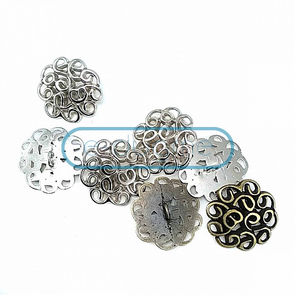 Shank Buttons Decorative Patterned Coat Jackets Outdoor Wear 25 mm - 43 L E 832