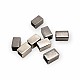 Cord End Rectangle  Shape 7 x 11 mm Cord Hole Entry 5 mm E 1695