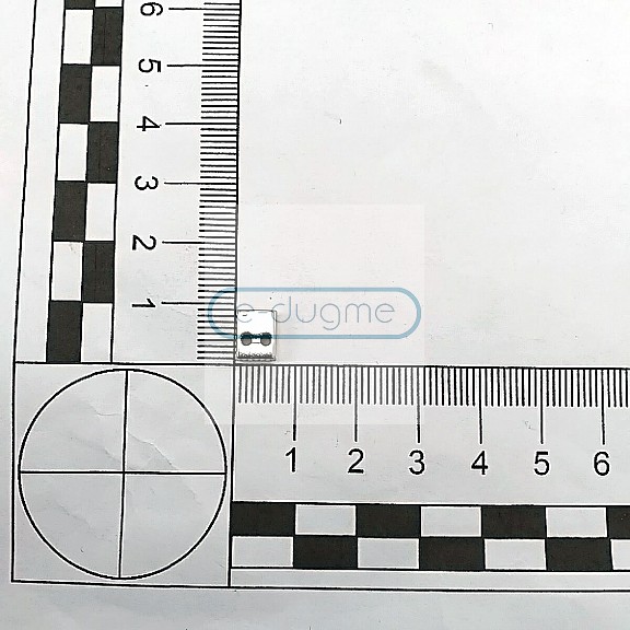 Sewable Tie End 6.5 x 8 mm Entry 5 mm E 2004