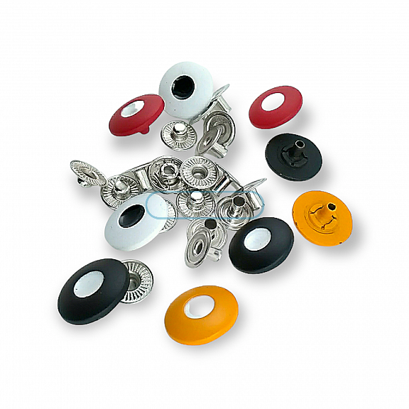 16 mm - 25 L Snap Button Enamel Coat and Jacket Snap Button E 667 MN V1