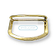 4 cm Double Ring D Buckle Metal Belt and Adjustment Buckle E 2081