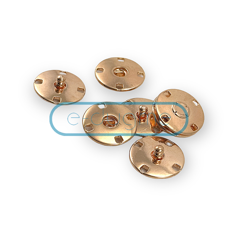 Zamak Buttons With 2 Holes And Grooved Design - Art. 4692 – GAFFORELLI SRL