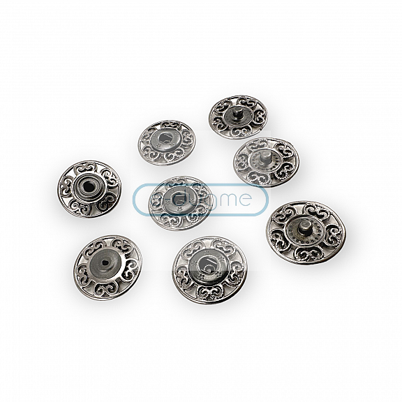 20 mm 32 L Sewing Snap Fasteners Button Motif Patterned E 2230