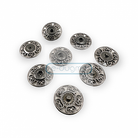 20 mm 32 L Sewing Snap Fasteners Button Motif Patterned E 2230