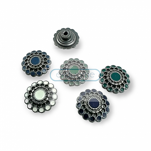 20 mm 32 L Jeans Button Enamel or Rhinestone Jeans Button E 1032