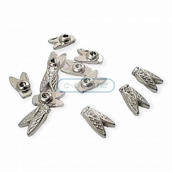 11,5 mm Zamak Rivet Housefly Logo E 2236