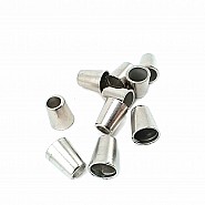 Sade Tasarımlı Metal Bağ ucu boy 9 mm giriş 7 mm B0004