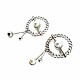 Pearl  Silver Color Brooch BRS0009