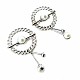 Pearl  Silver Color Brooch BRS0009