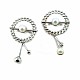 Pearl  Silver Color Brooch BRS0009