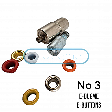 No 3 Eyelet Mold - 10 mm Eyelet Fastening Apparatus KLP0003