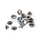 Alpha Snap Fasteners 15mm 3/4" Metal Snap Button C0001