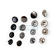 Alpha Snap Fasteners 15mm 3/4" Metal Snap Button C0001