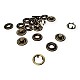 9,5 mm Prong Snaps Fastener Baby Snap Buttons Stainless C0013