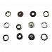 10.5mm Prong Snap Fastener Buttons 17L / 13/32"Baby Snap Fastener C0015