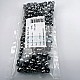 Prong Stud 8.5 mm Six Legged Metal Trok Black Nickel (500 pcs / Package) TR0011PK