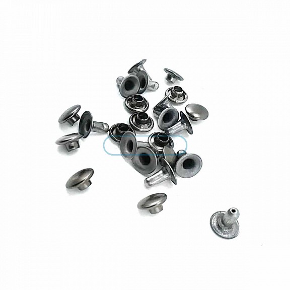 Klasik Metal Rivet 6 mm 8 boy R0006