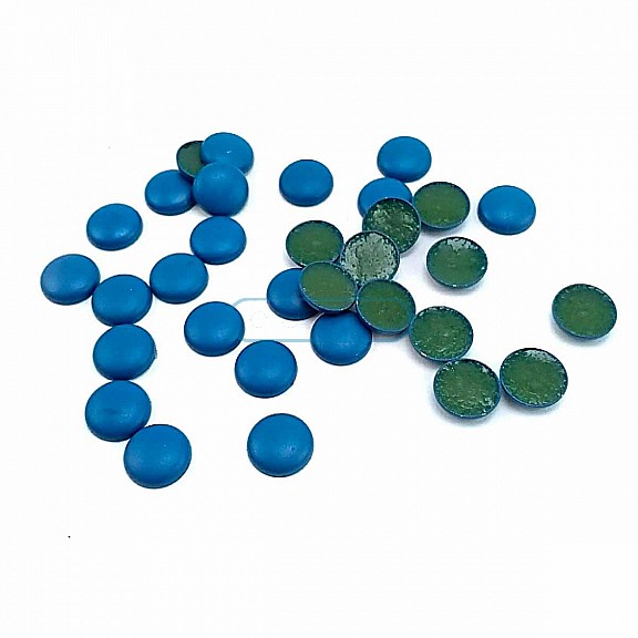 9 mm 14 size Blue Color Plastic Heating Rivet (250 pcs / Package) R0010