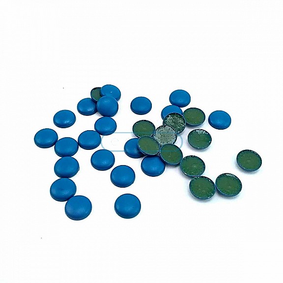 9 mm 14 size Blue Color Plastic Heating Rivet (250 pcs / Package) R0010